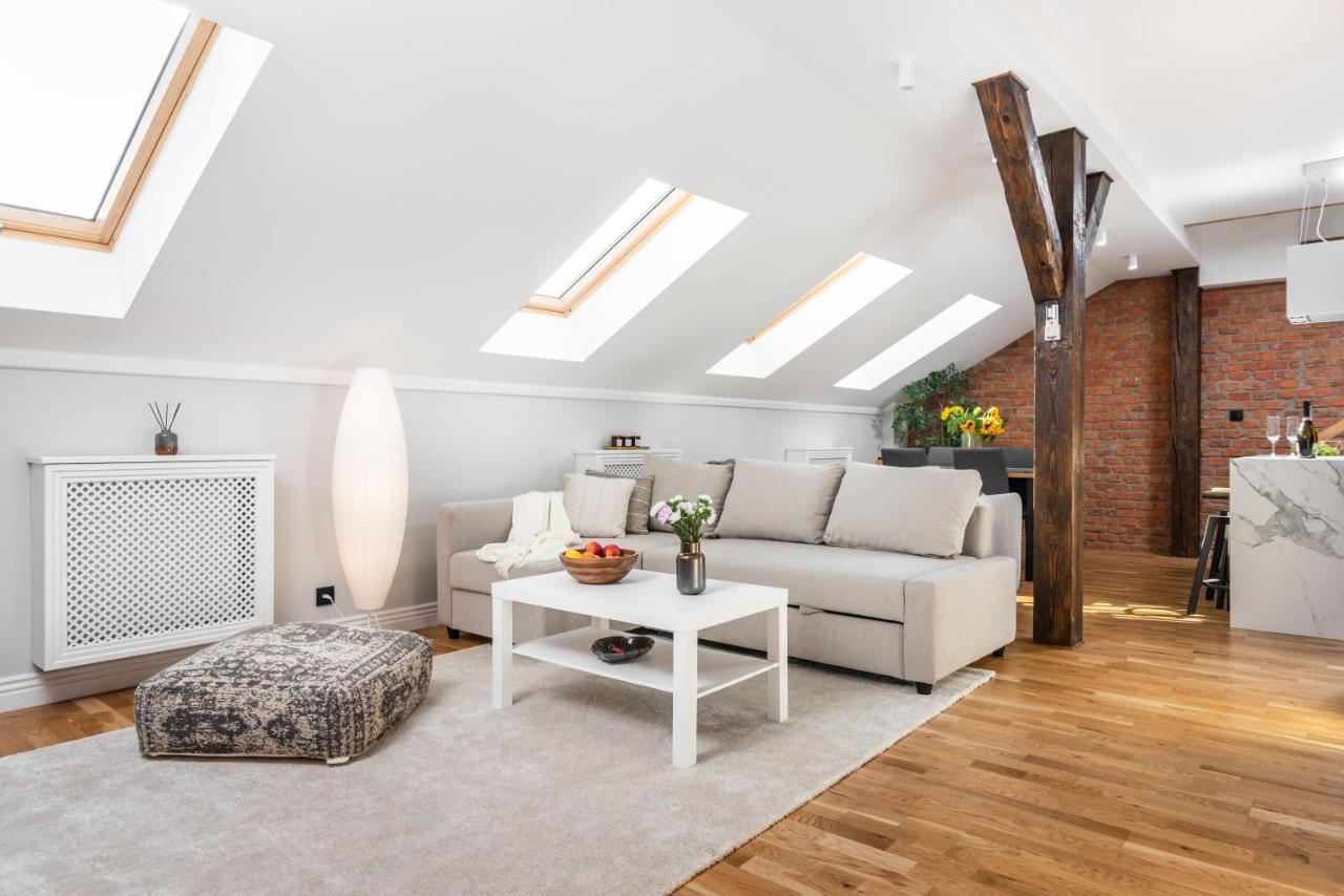Riverside Premium Class Apartment Krakau Exterior foto