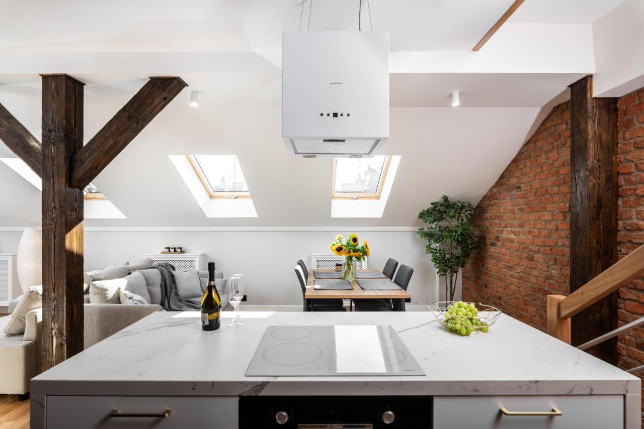 Riverside Premium Class Apartment Krakau Exterior foto