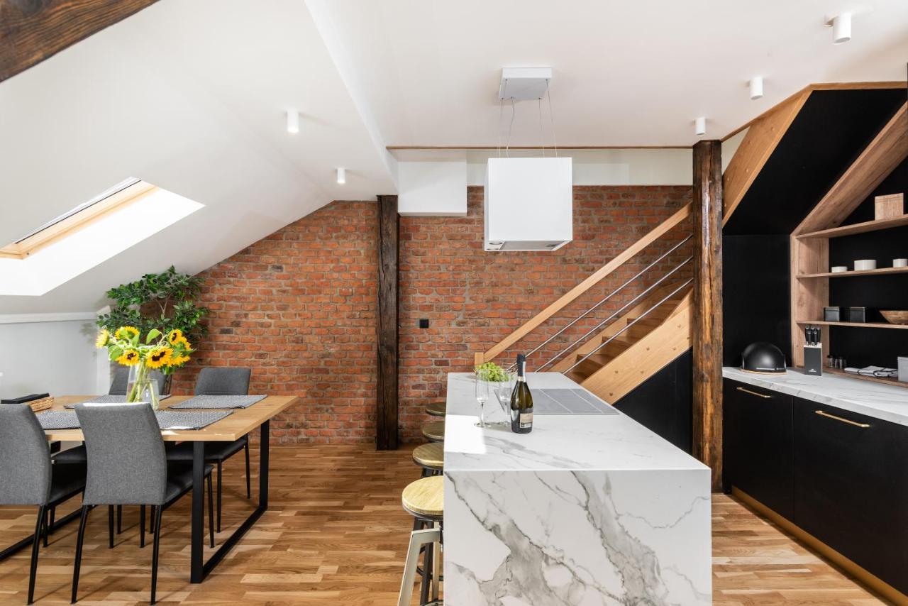 Riverside Premium Class Apartment Krakau Exterior foto