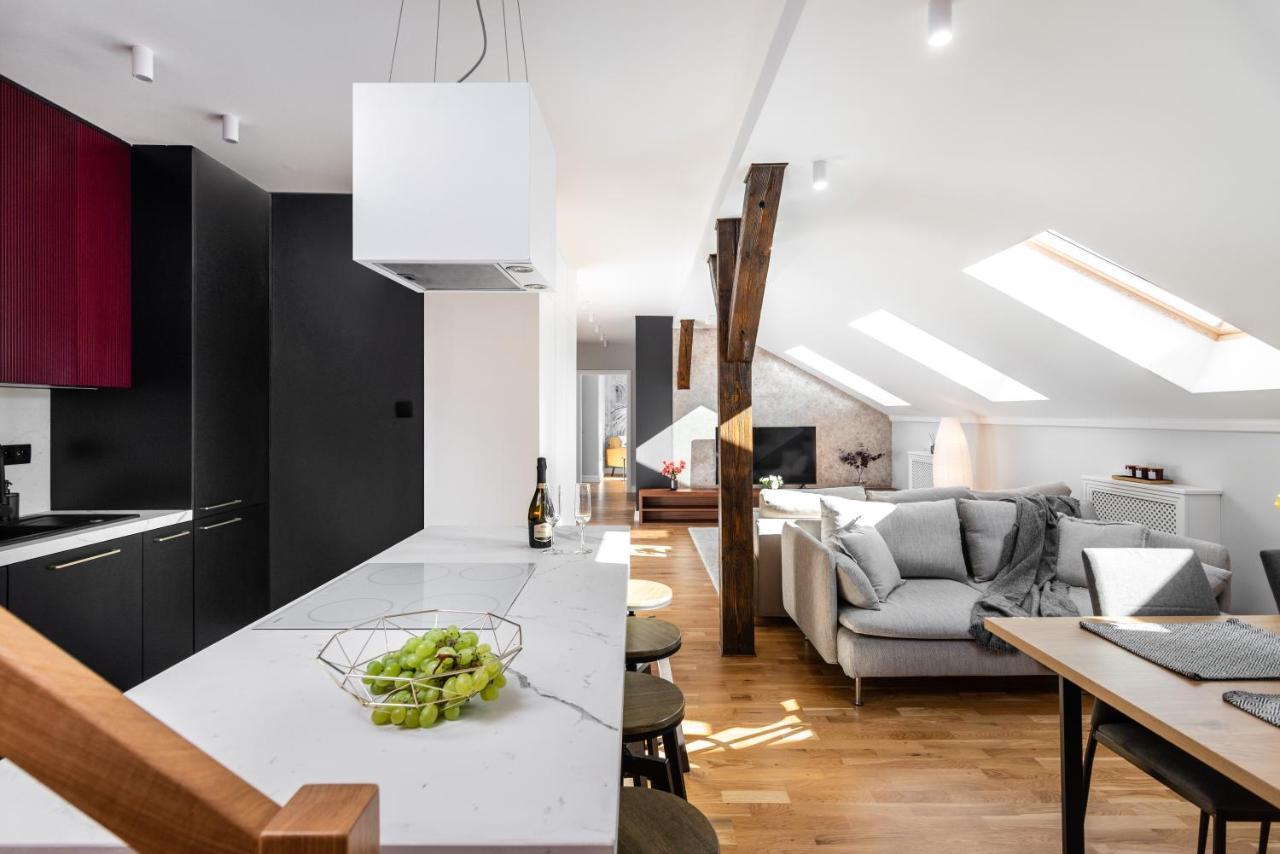 Riverside Premium Class Apartment Krakau Exterior foto